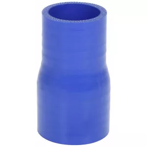 Silikonslang 51/40Mm L=102Mm Reducering Blå