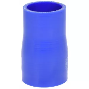 Silikonslang 51/45Mm L=102Mm Reducering Blå