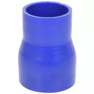 Silikonslang 70/57Mm L=102Mm Reducering Blå