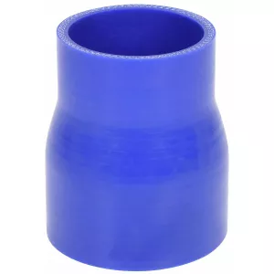 Silikonslang 76/63Mm L=102Mm Reducering Blå