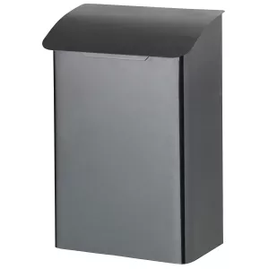 Postlåda Metall Svart