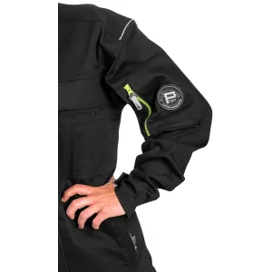 Jacka L Drafiitti Svart Stretch