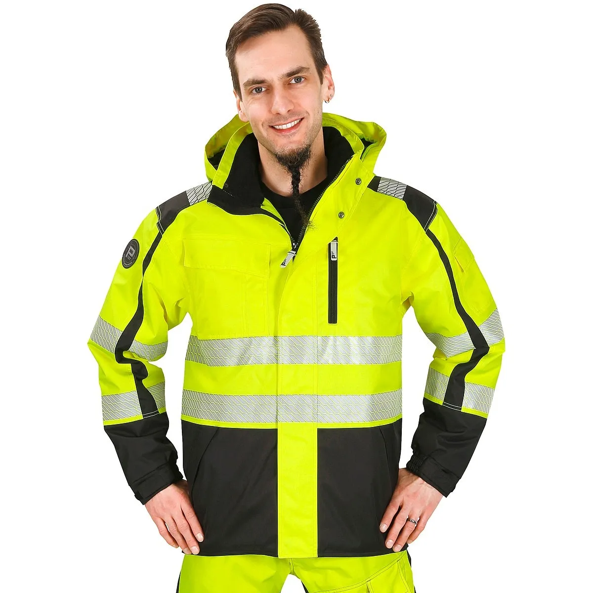 Varseljacka Vinter Adamiitti S Gul/Svart Kl2