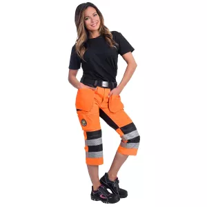 Capribyxor Stretch Med Spikfickor Xl Moreeni Fl.O