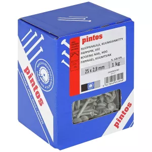 Pappspik 2,8X25 Varmförzinkad 1Kg