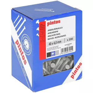 Ankarspik 4,0X40Mm 200St Varmförzinkad