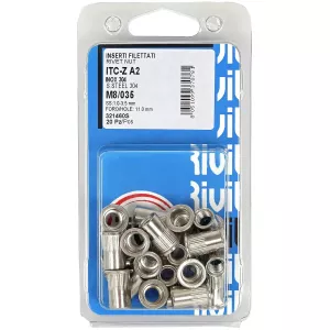 Blindnitmutter Rostfritt Stål M8 20St