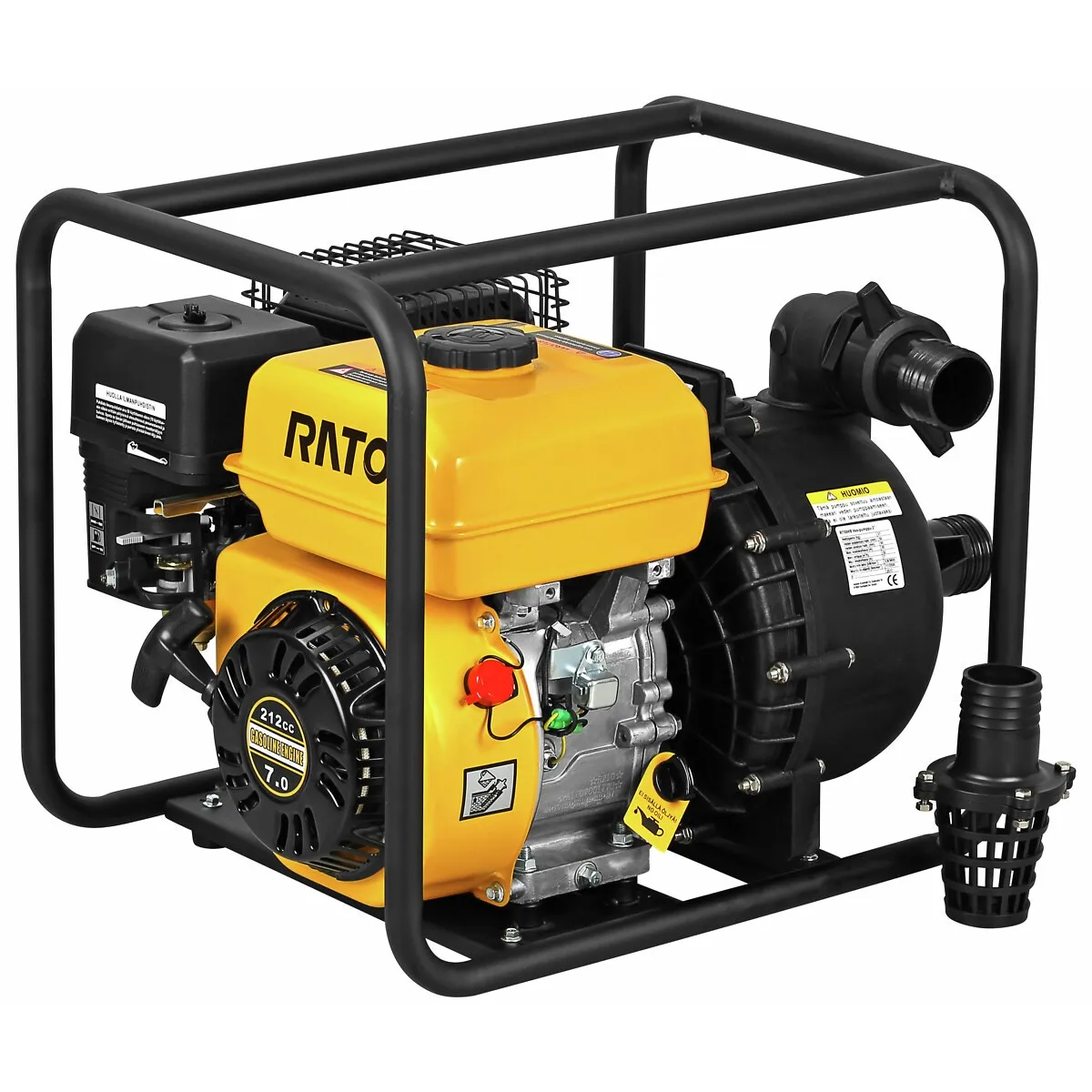 Vattenpump 2" (Kemikalie) Med Rato Motor