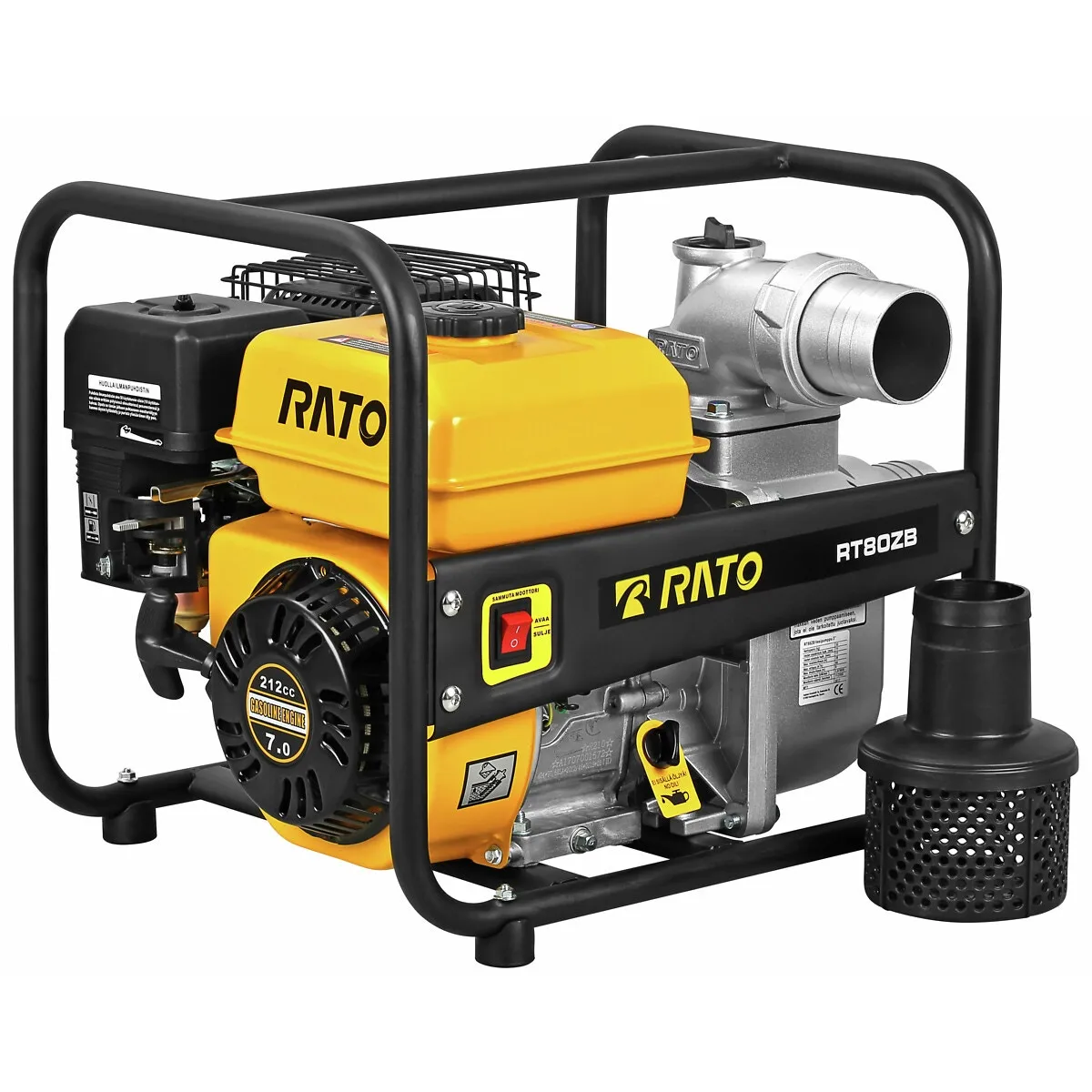 Vattenpump 3" Med Rato Motor