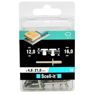 Blindnit 4,8X21Mm 10St Multi Utomhus Bred 300Kg