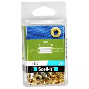 Öljetter 6Mm 50St Innehåller Verktyg