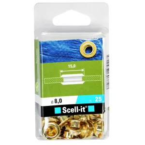 Öljetter 8Mm 25St Innehåller Verktyg