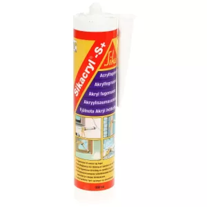 Akrylfog 300Ml Vit Sikacryl S+