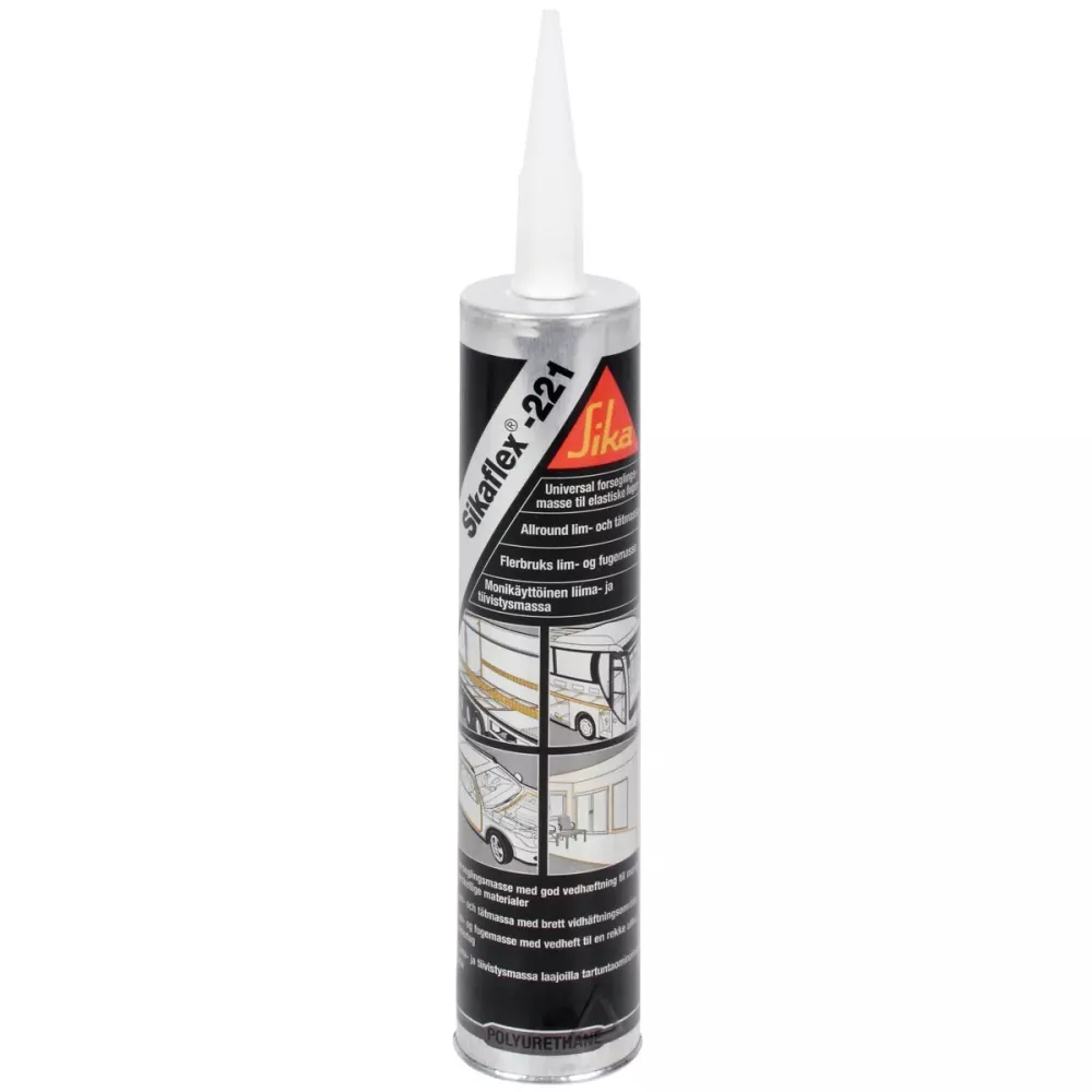 Lim-/Fogmassa Pu Svart 300Ml Sikaflex 221