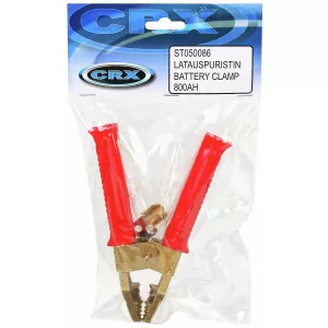Batteriklämma 800A Röd Vinkel