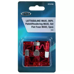 Säkring Maxi 50A Röd 5St