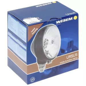 Strålkastare Rund H4 161Mm Botten Monterad