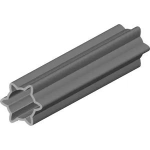 Profilrör Inre Stjärna V10 V12 61X47X4,5Mm Härdad