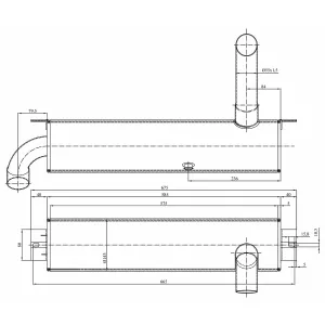 Ljuddämpare Bobcat 6683915