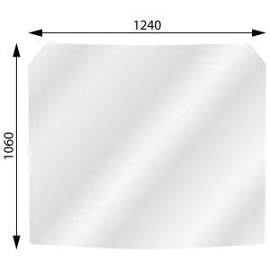 Vindruta Volvo Bm L50 - L330 B, C, D, E