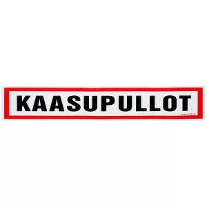 Dekal Kaasupullot 400X100