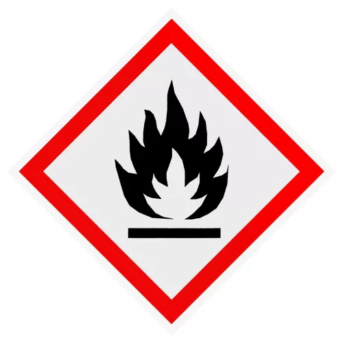 Faropiktogram Brandfarligt 250X250Mm
