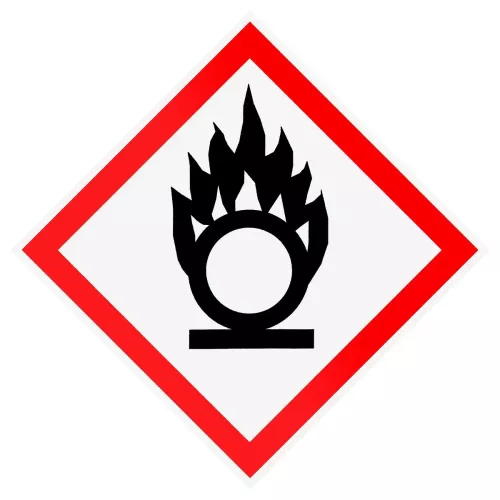 Faropiktogram Oxiderande 250X250Mm