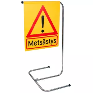 Ställning För Varningsflagga