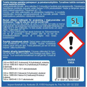 Tvättmedel För Högtryckstvätt 5L