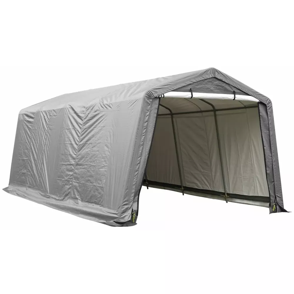 Garagetält 3X6X2,4 195G/M2 Grå