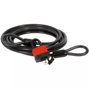 Låsvajer Med Hänglås 5M