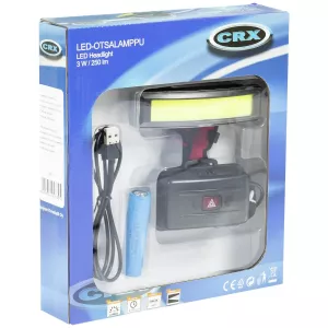 Led Pannlampa 220 Lumen Laddbar