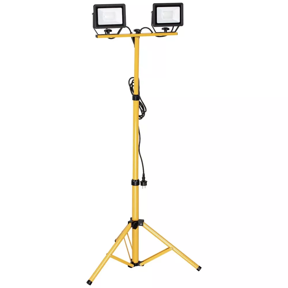 Led Strålkastare 8000 Lm 2X50W/230V 2,5M Kabel