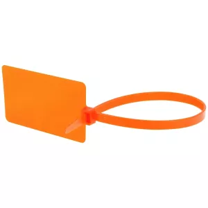 Buntband 280Mm X 7,5Mm Med Skylt 50St