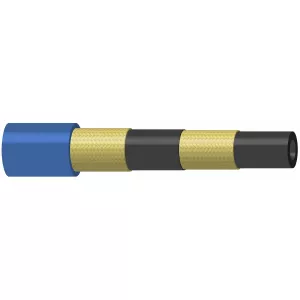 Högtrycksslang 2Sc-3/8 400Bar 150C Blå