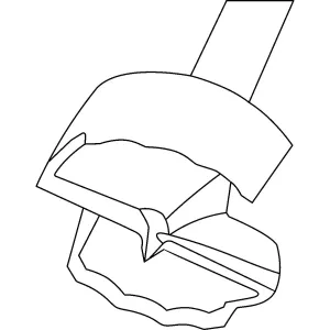 Kvistborr / Cylinderborr 15Mm Sharp Shark