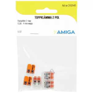 Kopplingsklämma Wago 221 2-Pol 5St