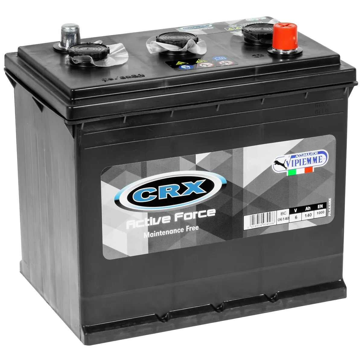 Batteri Crx 6V -+ 140Ah 256X175X230