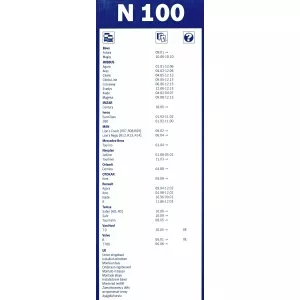 Bosch Tung Torkare 1000Mm N100 1St