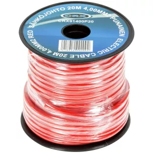 Kabel 20M 4,00Mm2 Röd