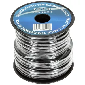 Kabel 15M 6,00Mm2 Svart