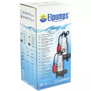 Dränkbar Pump Bt6877Koc 1600W Oljesmörj. 1 1/2"