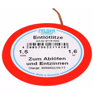 Avlödningsfläta 1,5Mm/1,6M