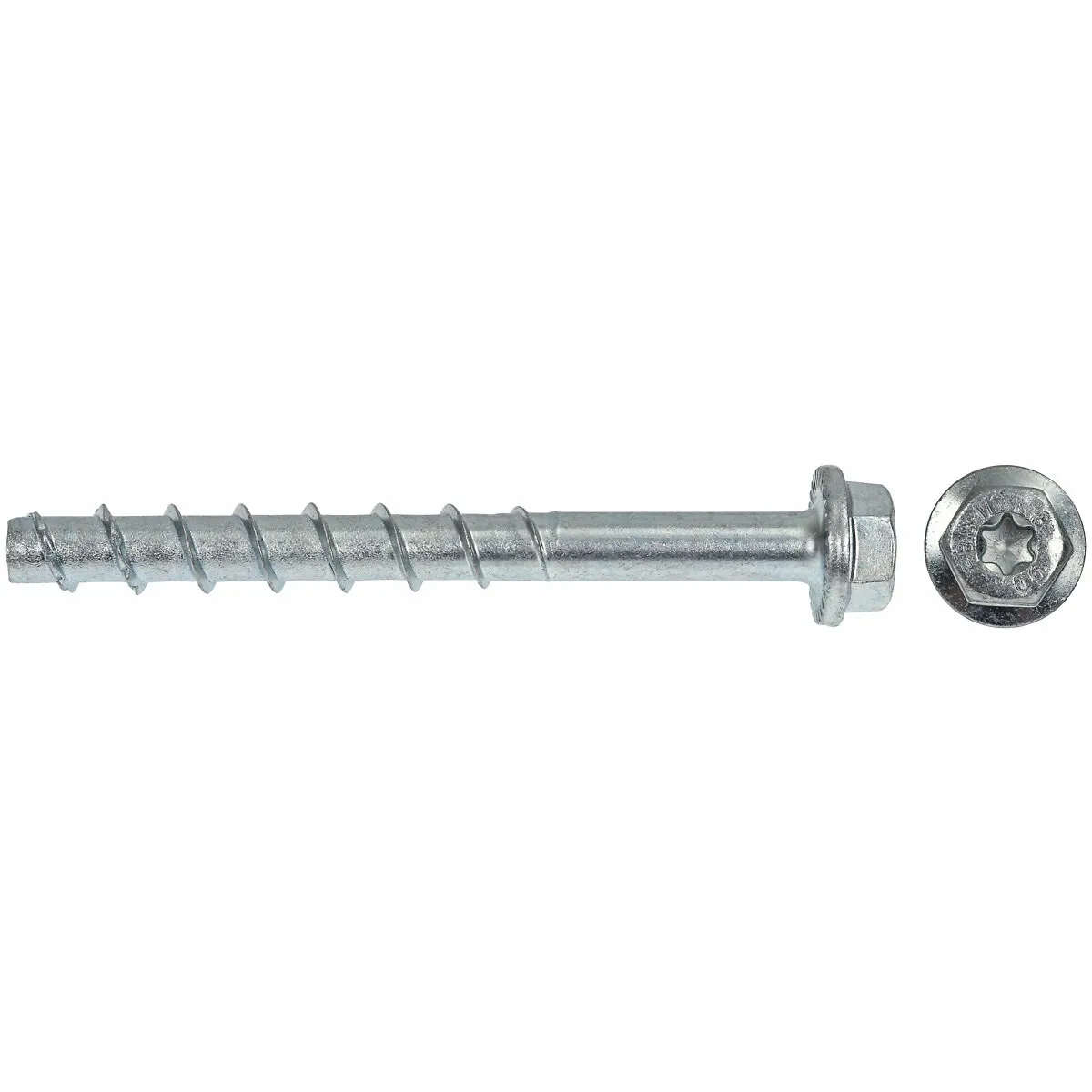 Betongskruv 8X80 Fbs2 50Pc Hex/Tx