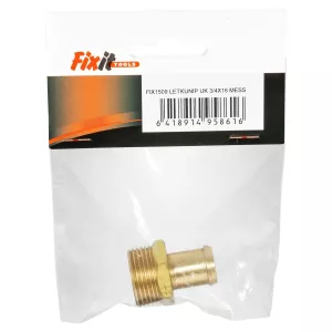 Slangnippel Uk 3/4X13 Mässing