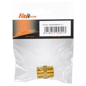 Övergångsnippel 1 Mässing