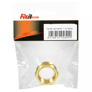 Nippelförminskning 1/2X3/8 Mässing