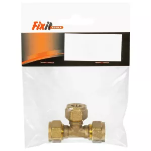 Klämringskoppling T-Rör 12Mm