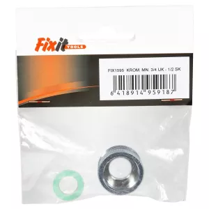 Nippelförminskning 1/2X3/4 Inv/Utv Gänga