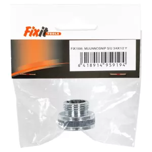 Nippelförminskning 3/4X1/2 Inv/Utv Gänga